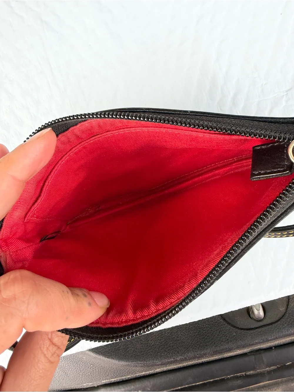 Dooney & Bourke some discoloration